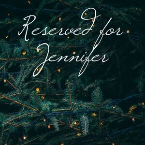 Reserved for Jennifer